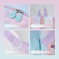 School Backpack for Girls Rainbow Backpack with Pencil Case — image 7