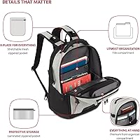 SwissGear Travel Tech Pro ScanSmart Laptop Backpack — image 4