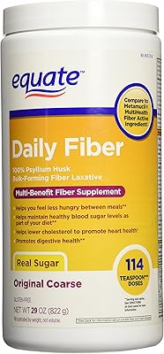 Equate Daily Fiber Multi-Benefit Fiber Powder, 29 Oz