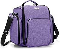 BAFASO Essential Oil Storage Case, Purple, Holds 72 Bottles (15ml-30ml) — image 7
