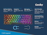 Geeky GK61 60% Mechanical Gaming Keyboard — image 2