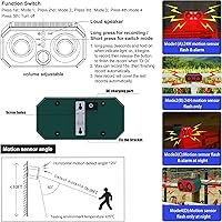ROYELLE Solar Outdoor Motion Detector Alarm — image 4