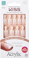KISS Salon Acrylic Natural Nails KSAN (6 Pack) — image 2