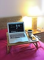 THY COLLECTIBLES Bamboo Lapdesk Table Laptop Stand — image 3