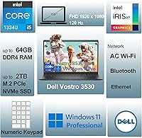 Dell Vostro 3530 Laptop, 13th Gen Intel Core i5-1334U, 32GB RAM, 1TB SSD — image 2