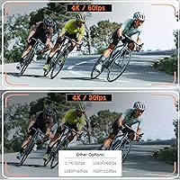 ZOMFOM 4K Body Camera with External Microphone — image 3