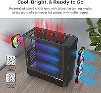 Montech X5 ATX Mid-Tower Gaming PC Case — image 4