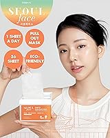 DERMAL Seoul Face Snail 3X Daily Quick Mask 36 Sheet — image 2