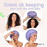 Hersome Premium Shower Cap - Lilac — image 2