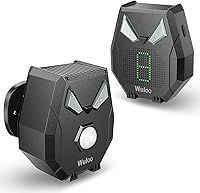 Wuloo Solar Driveway Alarm System with 1 Sensor & 1 Receiver — image 1