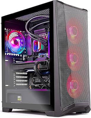 Skytech Gaming Chronos Gaming PC – Intel Core i7 13700K, NVIDIA RTX 4070, 32GB DDR5 RAM, 1TB SSD