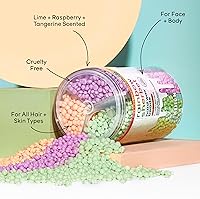 Sliick Hard Wax Beads for Hair Removal, Rainbow Sherbet - 8oz — image 4