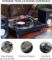 Crosley C100BT-BK Bluetooth Turntable — image 2