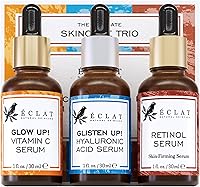 Eclat Skincare Face Serum Set – Vitamin C, Retinol, Hyaluronic Acid — image 1