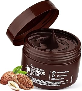 Nutree Professional Hair Treatment Mask Dark Brown 8.8oz Review