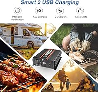 Tebrol 3500W Inverter 12V DC to 110V AC — image 4