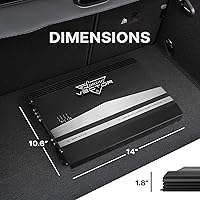 Lanzar VCT4110 4-Channel Car Audio Amplifier — image 5