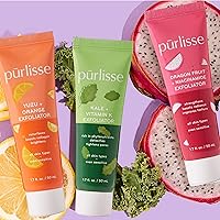 pürlisse Dragonfruit + Niacinamide Face Exfoliator Scrub 1.7oz — image 4