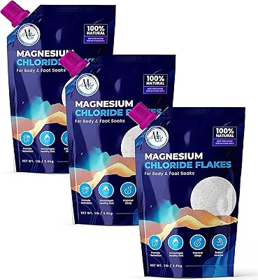 MARCO ESRA Dead Sea Magnesium Flakes Bath Salts 15 Pound