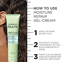 Garnier Fructis Hair Filler Moisture Repair Shampoo and Conditioner + Gel-Cream Set — image 7