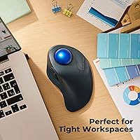 PORLEI TM550 Wireless Trackball Mouse — image 7