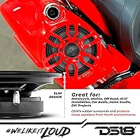 DS18 PRO-CF8.4SL 8-inch Shallow Carbon Fiber Mid-Bass Speaker — image 3