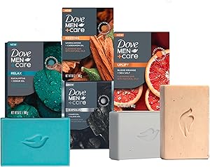 Dove Men+Care Cleansing Soap Bar 4 Count Eucalyptus + Cedar Oil 3.51oz Review