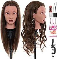 Neverland Beauty & Health 20″ Mannequin Head with 100% Human Hair — image 1