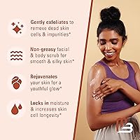 M3 Naturals Himalayan Salt Scrub with Collagen and Stem Cells, 16 fl oz — image 7