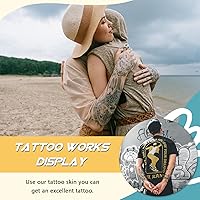 WZPB Tattoo Skin with Transfer Paper Kit - 20Pcs Practice Skin + 20Pcs Transfer Paper — image 8