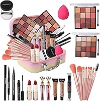 Delymol All in One Makeup Kit for Teen Girls - Rainbow Palette — image 1