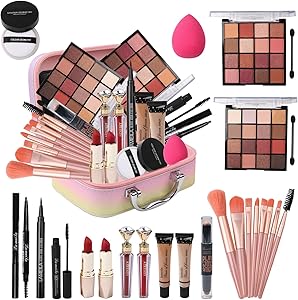 Delymol All in One Makeup Kit for Teen Girls - Rainbow Palette Review