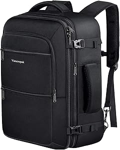 Vancropak 40L Expandable Carry On Backpack Review