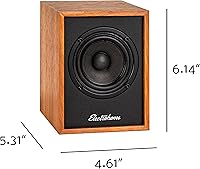 Electrohome Huntley EB10 Powered Bookshelf Speakers — image 8
