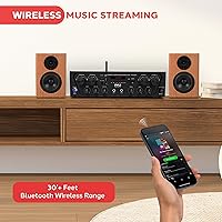 Pyle PTA42BT Wireless Karaoke Bluetooth Stereo Receiver — image 2