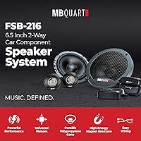 MB Quart FSB216 Formula Series 6.5″ Component Speaker System — image 2