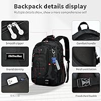 ZHIDOBO Camouflage Backpack for Teens, Fits 15.6-inch Laptop — image 5