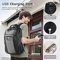 Ankyery Laptop Travel Backpack with USB Charging Port, 30L — image 2