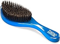 Torino Pro Wave Brush #350 - Medium Curve, Boar Bristles, Blue — image 2