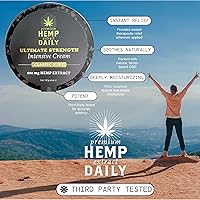 Earthly Body Premium Hemp Extract Daily Ultimate Strength Intensive Cream, 5oz — image 4
