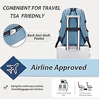 Caoroky Laptop Backpack 15.6 Inch Grey — image 5