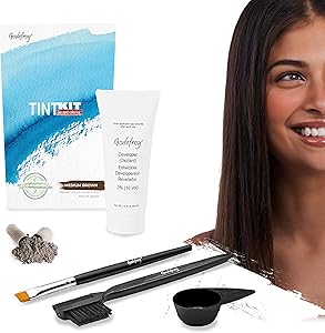 Godefroy Hair Color Tint Kit, Medium Brown, 20 Applications