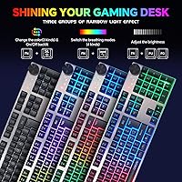 CHONCHOW G312 Wireless Gaming Keyboard and Mouse Combo — image 4