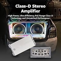 Soundstream RSM4.1200D Class D 4-Channel Car Amplifier — image 3