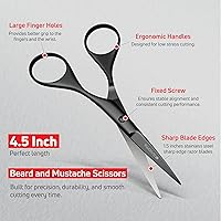 Suvorna Premium Beard & Mustache Scissors Set — image 3