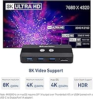 Cable Matters USB 3.0 KVM Switch DisplayPort 1.4 — image 4