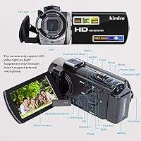 Kimire 1080P Video Camera Camcorder 24MP with 16X Digital Zoom — image 2