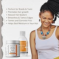 t.botanicals Hair Growth Set - 4 oz Chebe Oil & 8 oz Chebe Butter with Horsetail — image 3