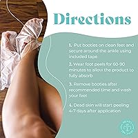 Thealto Foot Peel Mask with Pumice Stone 2 Pack — image 9