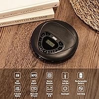 August SE10B Portable Rechargeable CD Player — image 2